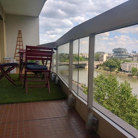 Puteaux- La Defense Arena Appartement Vue Tour Eiffel Ngoại thất bức ảnh